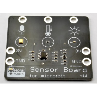 Monk Makes Sensor for Micro Bit Humidity and Temperature Sensor Board for V1F Micro Bit SKU00062