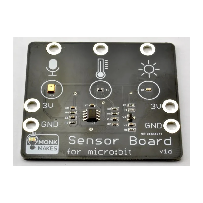 Monk Makes Sensor for Micro Bit Humidity and Temperature Sensor Board for V1F Micro Bit SKU00062