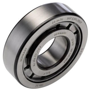 SKF Single Row Cylindrical Roller Bearing 30 mm ID, 72 mm OD, 19 mm Width, C3 Clearance, Steel Rollers and NJ 306 ECJ/C3