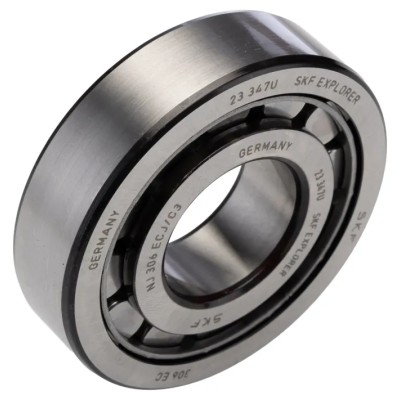 SKF Single Row Cylindrical Roller Bearing 30 mm ID, 72 mm OD, 19 mm Width, C3 Clearance, Steel Rollers and NJ 306 ECJ/C3
