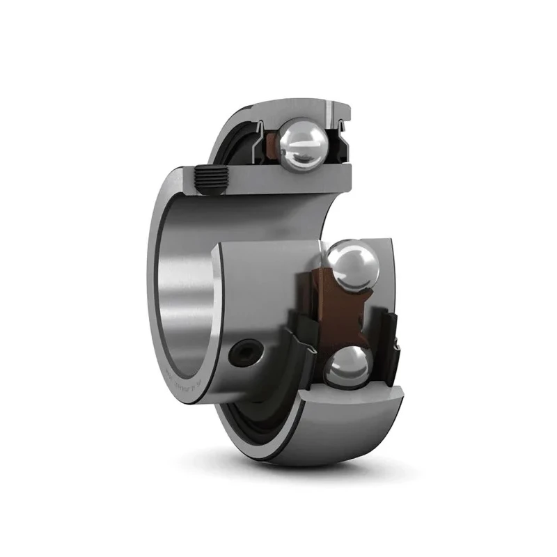 SKF Bearing Unit Insert Steel 20 mm Inside Diameter 47 mm Outside Diameter 25.5 mm Overall Width Limiting Speed YAT 204