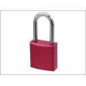 ABUS Keyed Aluminium Padlock Weatherproof, 6 mm Hardened Steel Shackle, 38.5 mm Body 45130