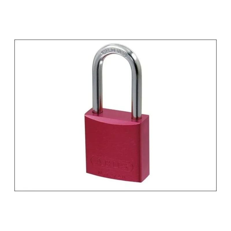 ABUS Keyed Aluminium Padlock Weatherproof, 6 mm Hardened Steel Shackle, 38.5 mm Body 45130