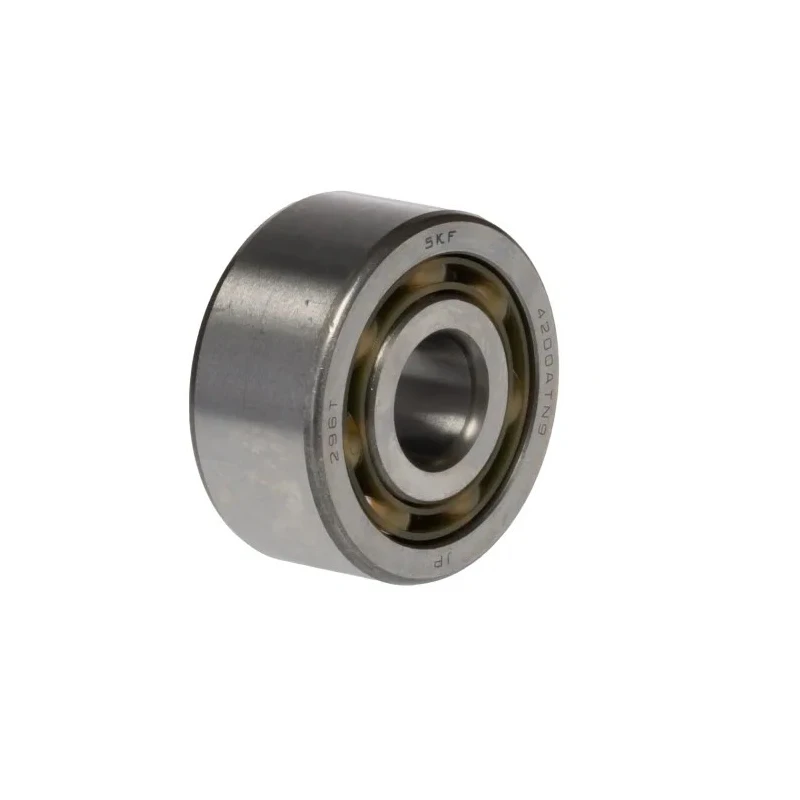 SKF Double Row Deep Groove Ball Bearing 10 mm ID, 30 mm OD, 14 mm Width, Non-Metallic Cage, Steel Balls 4200 ATN9