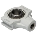 SKF Bearing Unit Cast Iron Housing Set Screw Locking 25 mm ID Shielded End TUWK 25 LTHR