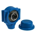 SKF Bearing Unit with 31.75 mm Inside Diameter, Cast Iron Housing, Shielded End, Set Screw Locking WSTUC 104-CPSS-DFH