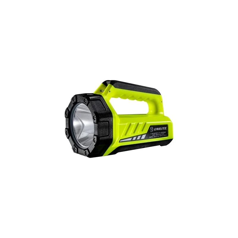 Unilite Industrial Dual LED Rechargeable Hand Lamp 18000mAh Battery, 1800 Lumen + 750 Lumen COB Floodlight L-1800