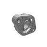 SKF Flange Bearing Unit Cylindrical Bore 25 mm ID Steel Set Screw Locking 4300 rpm FYTWK 25 YTA