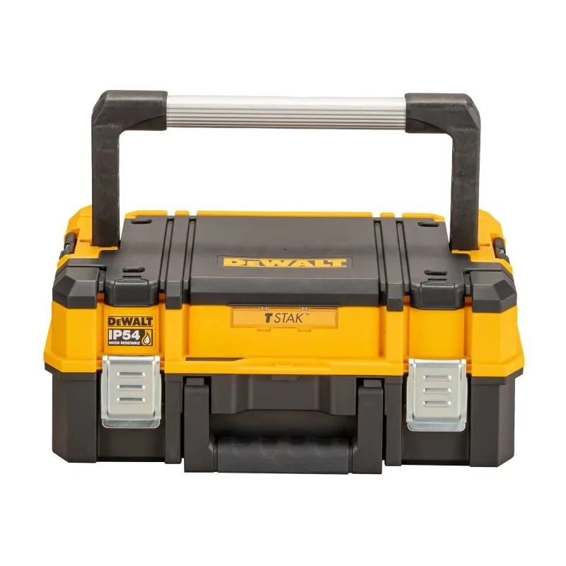 DeWALT Plastic Tool Box Black Yellow 183 mm Height 440 mm Width 440 mm Length DWST83344-1