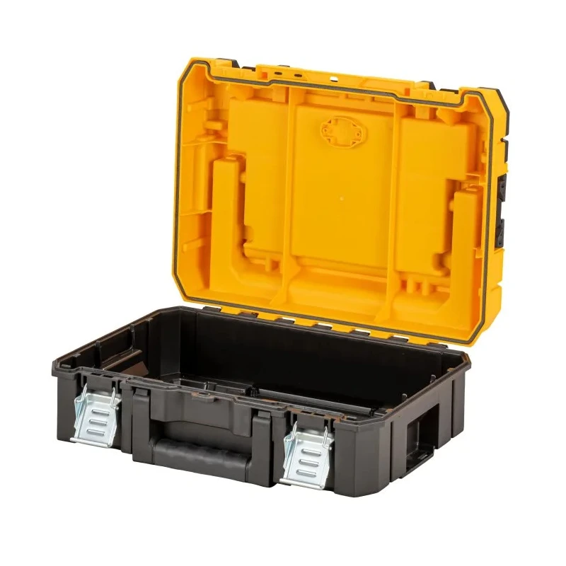 DeWALT Plastic Tool Box Black Yellow 183 mm Height 440 mm Width 440 mm Length DWST83344-1