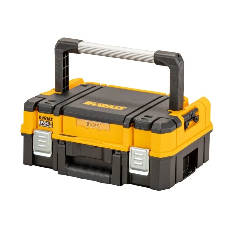 DeWALT Plastic Tool Box Black Yellow 183 mm Height 440 mm Width 440 mm Length DWST83344-1