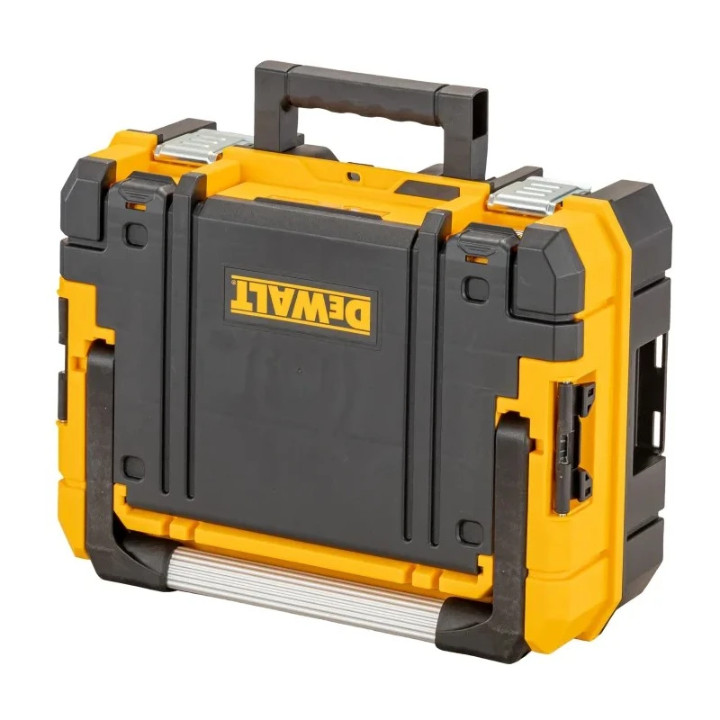 DeWALT Plastic Tool Box Black Yellow 183 mm Height 440 mm Width 440 mm Length DWST83344-1