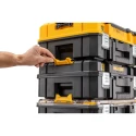 DeWALT Plastic Tool Box Black Yellow 183 mm Height 440 mm Width 440 mm Length DWST83344-1