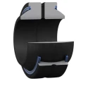 SKF 70mm Bore Spherical Bearing 2000 kN Static Load, Steel, Dual Rubber Seals GEH 70 ES-2RS
