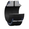SKF 70mm Bore Spherical Bearing 2000 kN Static Load, Steel, Dual Rubber Seals GEH 70 ES-2RS