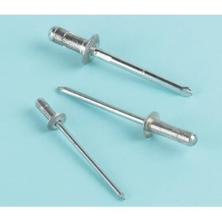 Avdel Aluminium Alloy Blind Rivet 4 mm Diameter, 12.5 mm Length, Dome Head 01661-00512