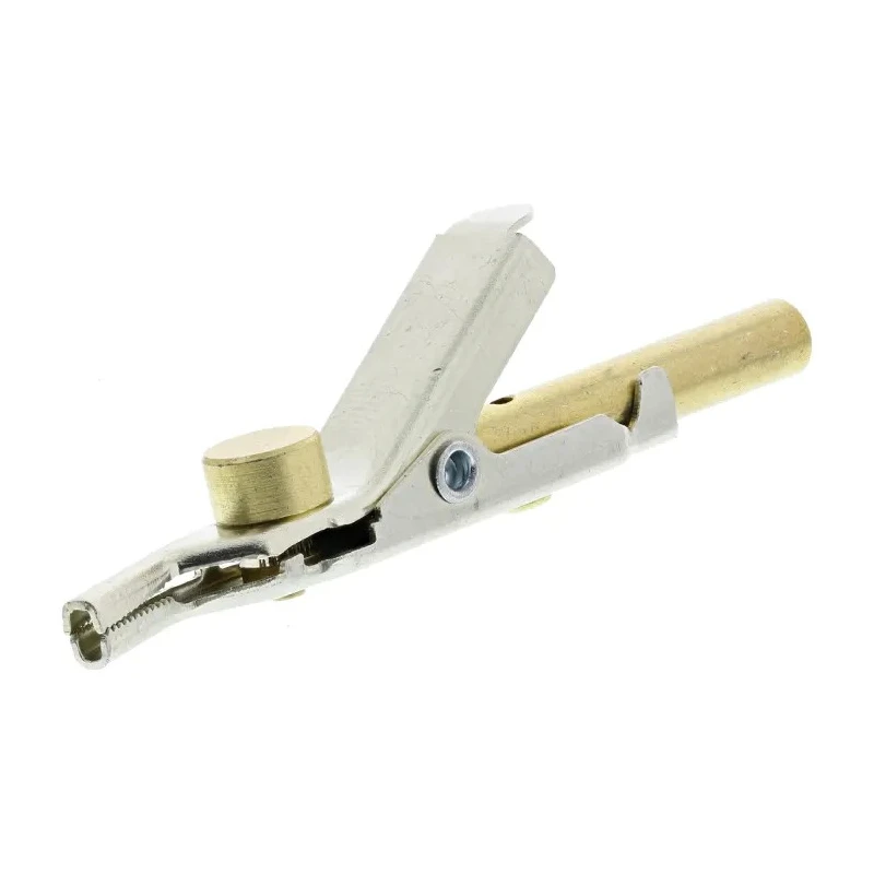 Mueller Electric Bed of Nails Test Clip Banana Jack Silver Nickel Alloy Contact JP-25182-J