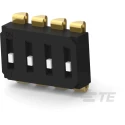 TE Connectivity Raised Rotary Coded DIP Switch Surface Mount EDS04SNRSTR04Q