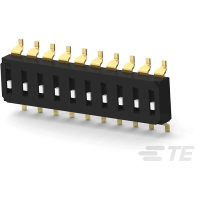 TE Connectivity Recessed Rotary Coded DIP Switch Surface Mount EDS10SGRSTU04Q
