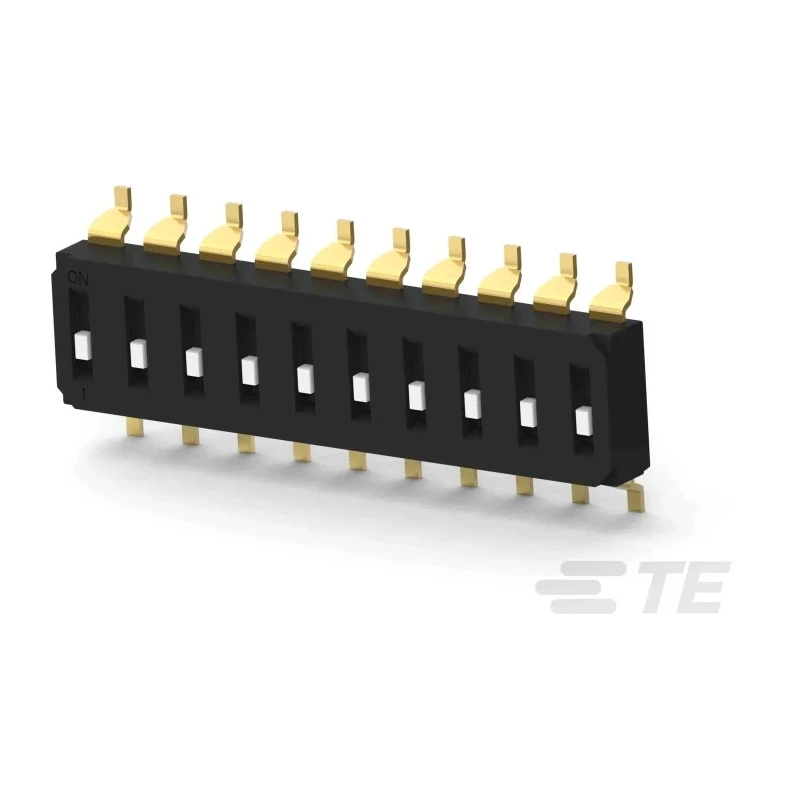 TE Connectivity Recessed Rotary Coded DIP Switch Surface Mount EDS10SGRSTU04Q