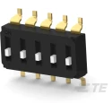 TE Connectivity Raised Rotary Coded DIP Switch Surface Mount EDS05SGNNTR04Q