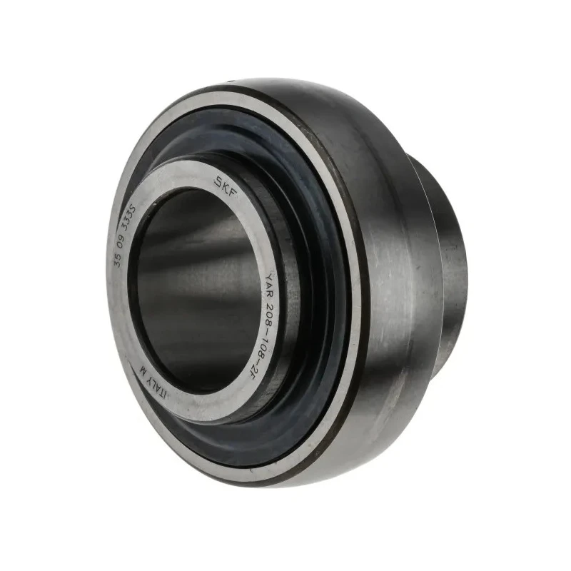 SKF Bearing Unit Insert Stainless Steel 38.1 mm ID 80 mm OD Static Load 19000N Dynamic Load 30700N Limiting YAR 208-108-2F