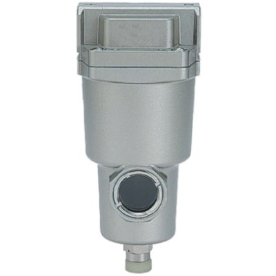 SMC Pneumatic Mist Separator 300 L/min, G 1/4 Port, 0.1 MPa to 1.5 MPa, Resin Bowl, AM Series AM150C-F02D-T