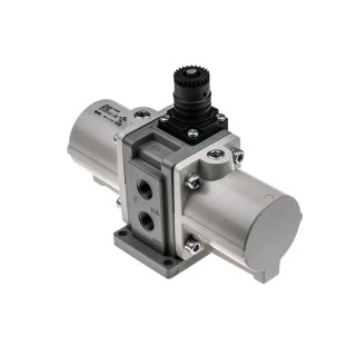SMC Pneumatic Regulator Carbon Steel, G 1/4 Outlet, NPT Type G, RC, 1 MPa Max Input Pressure, 230 L/min Flow VBA10A-F02GN