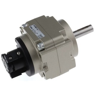 SMC Pneumatic Rotary Actuator CRB1 Series, 50mm Bore, 9.9 bar Max Pressure, Double Shaft 