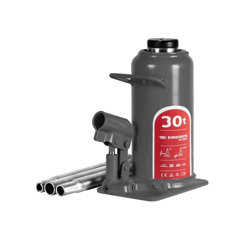 Facom Bottle Jack 440 mm Minimum and Maximum Lifting Height 30 t Load Capacity DL.30BTI