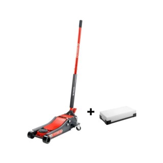 Facom Extra-Flat Compact Trolley Jack 3t Load Capacity 533 mm Lifting Height DL.3CLPMPF