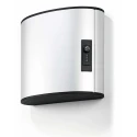 Durable Silver Aluminium Wall-Mount Key Cabinet 280mm Height 118mm Depth 18-Key Capacity 196923