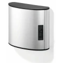 Durable Silver Aluminium Wall-Mount Key Cabinet 280mm Height 118mm Depth 18-Key Capacity 196923