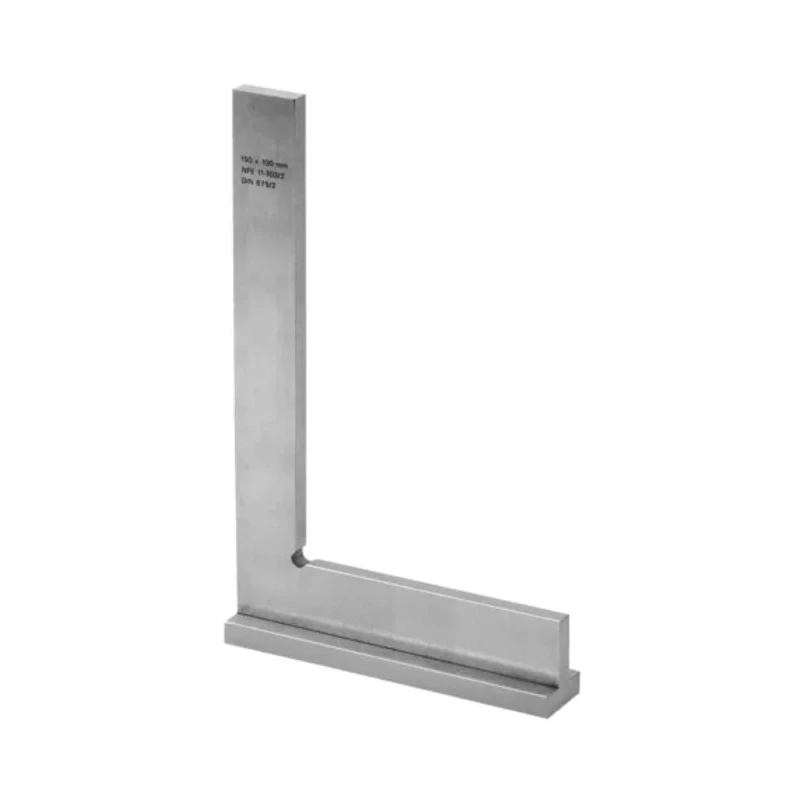 Facom Metric Engineer Square 500 mm Blade Length, 5 mm Blade Thickness, 20 mm Blade Width, 40 mm Stock Thickness DELA.1257.10