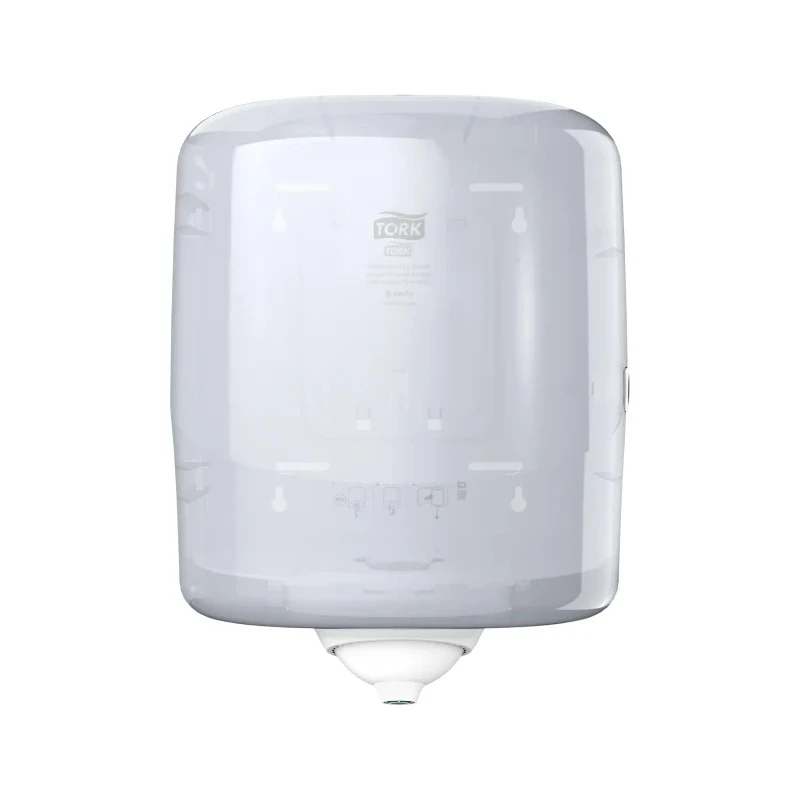Tork Reflex Wipe Dispenser Wall Mounted Plastic White 255mm x 331mm x 239mm 473190