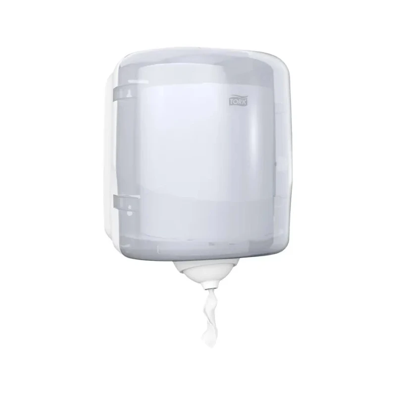 Tork Reflex Wipe Dispenser Wall Mounted Plastic White 255mm x 331mm x 239mm 473190