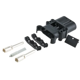 Rema 95505-01 Series Straight Chassis PCB Header 2 Contacts 1 Row Shrouded 150V 320A 95505-01