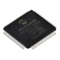Microchip 16-bit PIC Microcontroller, 32 MHz, 256 kB FLASH, 96 kB RAM, 100-Pin TQFP PIC24FJ
