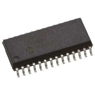 Microchip PIC18F26K22-I/SO, 8 bit PIC18F Microcontroller, 64 MHz, 64kB FLASH, 28-Pin SOIC