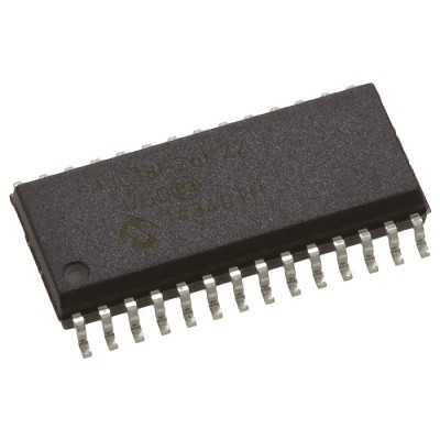 Microchip PIC18F26K22-I/SO, 8 bit PIC18F Microcontroller, 64 MHz, 64kB FLASH, 28-Pin SOIC