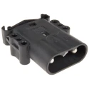 Anderson Power Products E16 Series 2 Way Male Battery Connector, Straight Feed Through, 600V, 160A E16450-0008