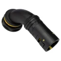 Adaptaflex Conduit Fitting 16 mm Nominal Size M20 Polyamide 66 Black IP68 Rated 7TCA296170R0152 AT16/M20/C90/BLY