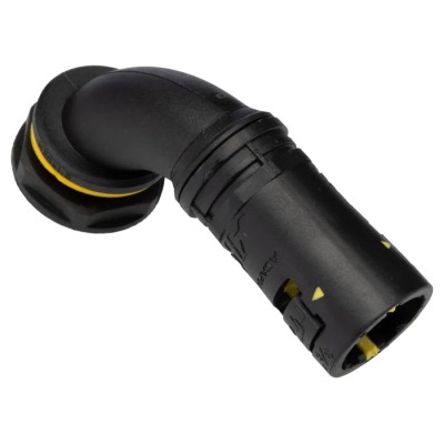 Adaptaflex Conduit Fitting 16 mm Nominal Size M20 Polyamide 66 Black IP68 Rated 7TCA296170R0152 AT16/M20/C90/BLY