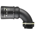 Adaptaflex Conduit Fitting, Nominal Size 16 mm, M16 Thread, Polyamide 66, Black, IP68 7TCA296170R0112 AT16/M16/C90/BLY