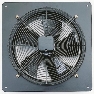 ebm-papst Axial Plate Fan Square 230V AC 69W Plastic Housing 250mm Duct Size W4S250-DI02-06