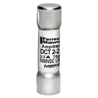 Mersen 2A Fast Acting Melamine Cartridge Fuse 10 x 38 mm DCT2-2