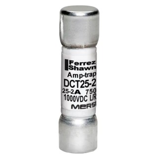 Mersen 25A Fast Acting Melamine Cartridge Fuse 10 x 38 mm DCT25-2