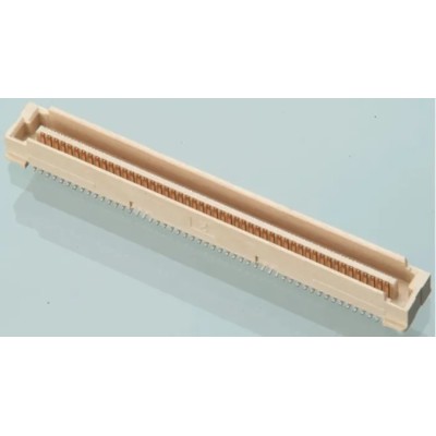 Amphenol Communications Solutions BergStak Series Right Angle Surface PCB Header 40 Contacts 0.8 mm Pitch 2 61083-041400LF