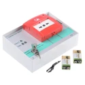 Hoyles Battery Powered Fire Alarm Kit, Gemini Standalone Manual Fire Alarm with Piezo-Electric Sounder GX20e