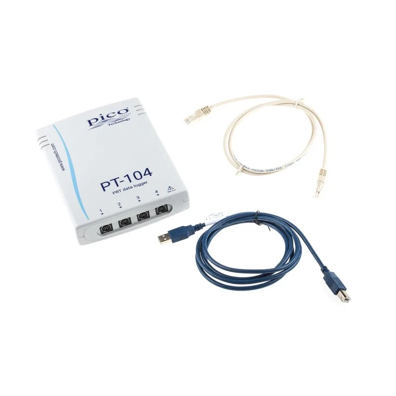 Pico Technology Multi Purpose Data Logger, Ethernet, USB, 4 Channel PT-104